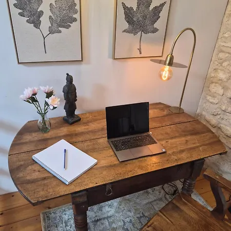 Vakantiehuis La Breuviere Maison Charentaise Avec Piscine